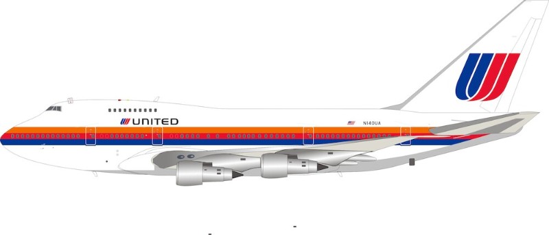 Boeing 747SP United Airlines with stand | Modelsnavigator.com Boeing 747SP United Airlines with stand | Modelsnavigator.com